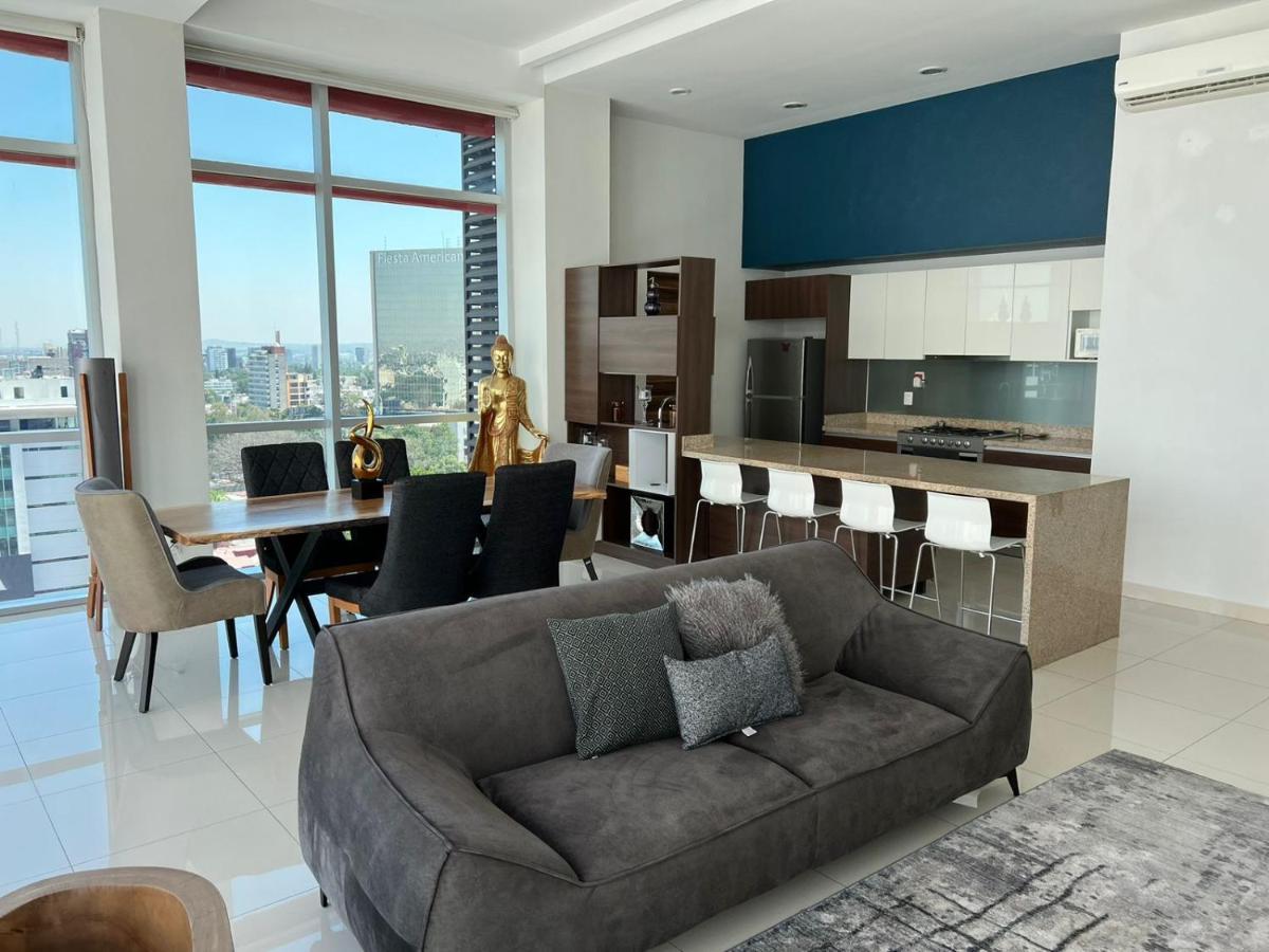 Penthouse Minerva Appartamento Guadalajara Esterno foto